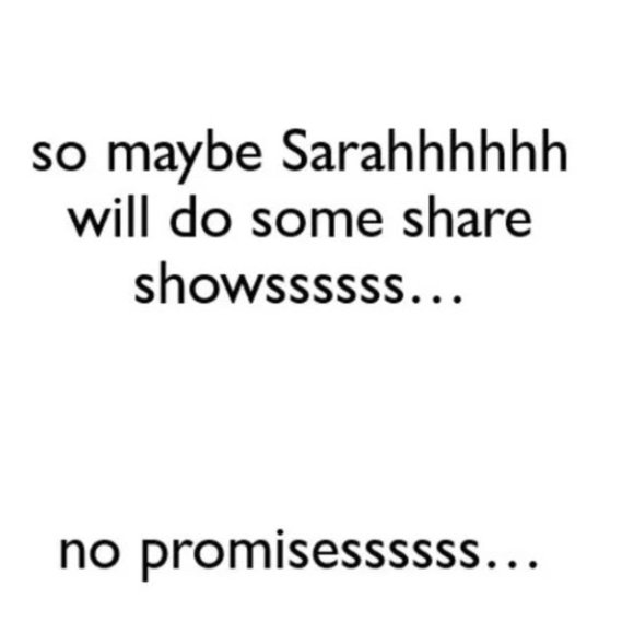 Sarahhhhhh's Shareeeeee Showwwwww - Like this Listing to Know when I Go Live!!! - Picture 2 of 4